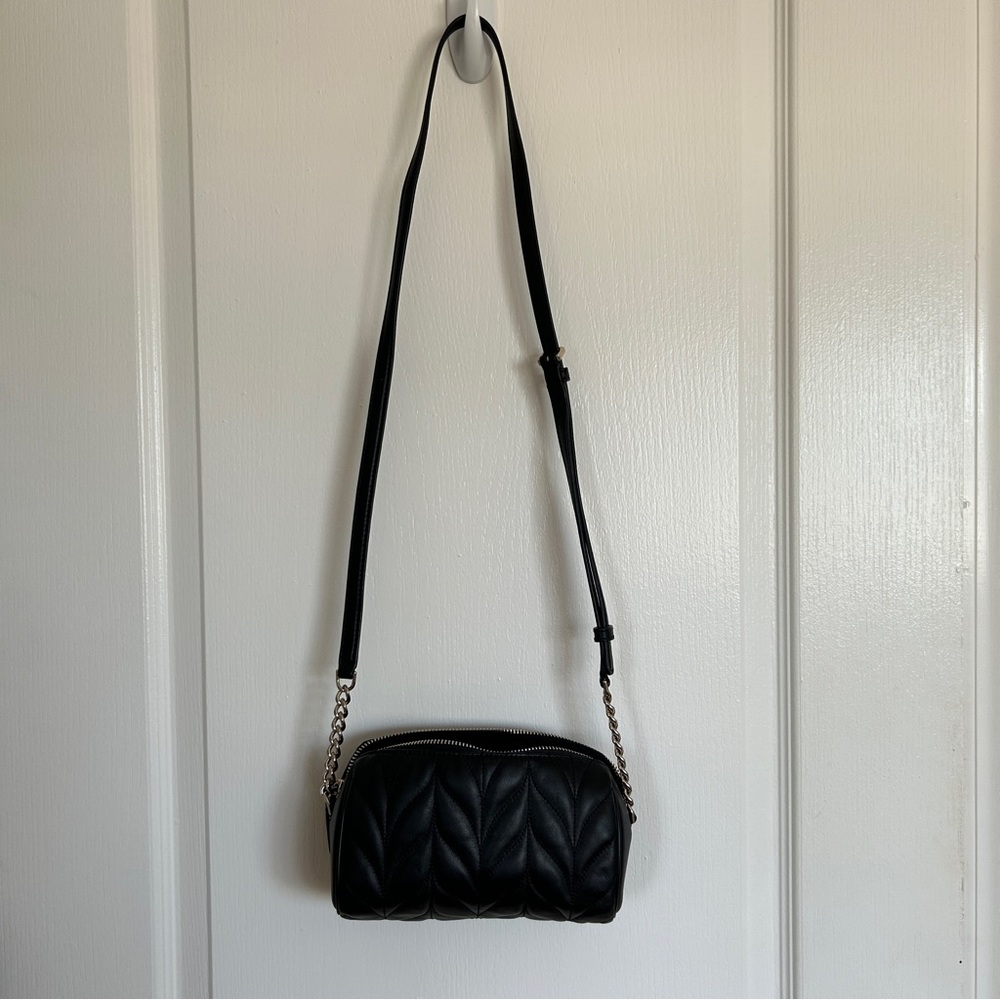 Kate Spade black quilted leather crossbody bag - Picture 3 of 4